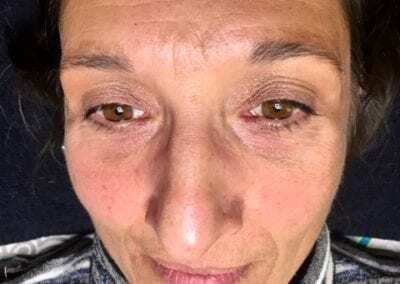Henna Brows Before