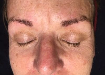 Henna Brows Before