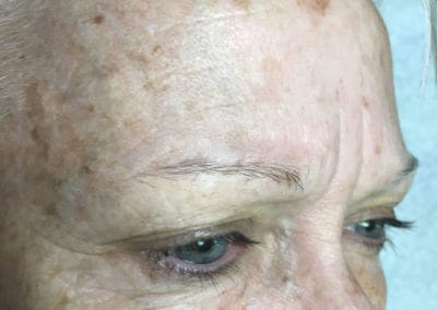 Microblading/ before